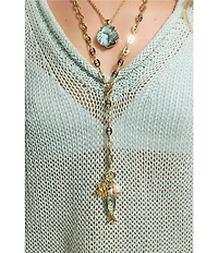 Kendra Scott Lucia Shell Short Pendant Necklace