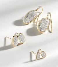 Kendra Scott Marisa White Diamond Stud Earrings
