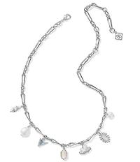 Kendra Scott Melody Chain Charm Statement Necklace