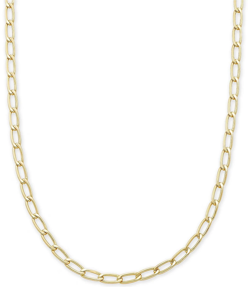 Kendra Scott Merrick Paperclip Chain Necklace