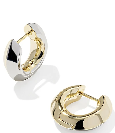 Kendra Scott Mikki Metal Huggie Hoop Earrings