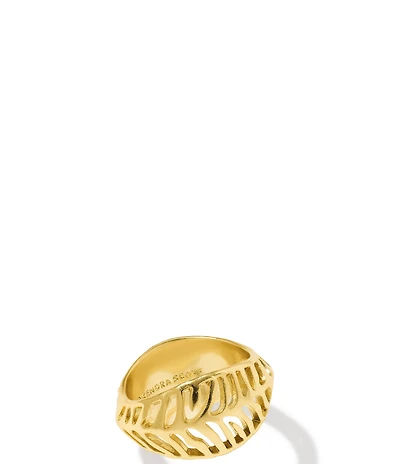 Kendra Scott Mikki Tiger Striped Safari Band Ring