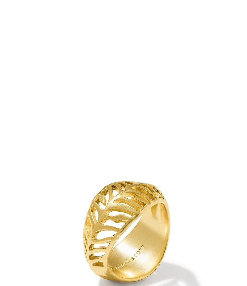 Kendra Scott Mikki Tiger Striped Safari Band Ring