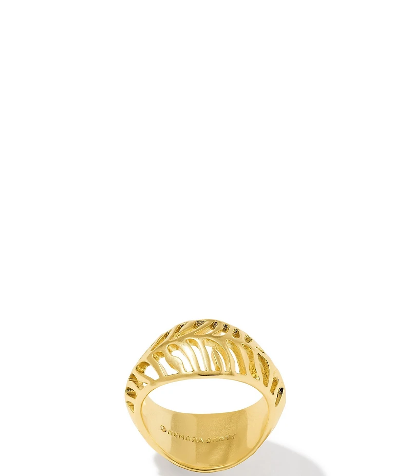 Kendra Scott Mikki Tiger Striped Safari Band Ring