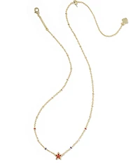 Kendra Scott Mini Cassidy Star Americana Short Pendant Necklace