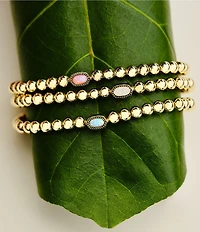Kendra Scott Mini Elaina Opal Stretch Bracelet