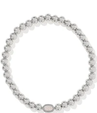 Kendra Scott Mini Elaina Beaded Drusy Stretch Bracelet