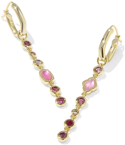 Kendra Scott Mini Elisa Abbie Huggie Hoop Linear Earrings