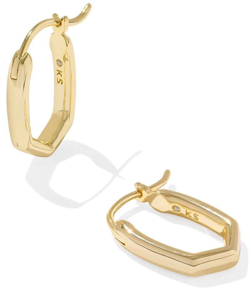 Kendra Scott Mini Elisa Abbie Huggie Hoop Linear Earrings