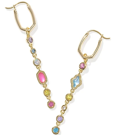 Kendra Scott Mini Elisa Abbie Huggie Hoop Linear Earrings