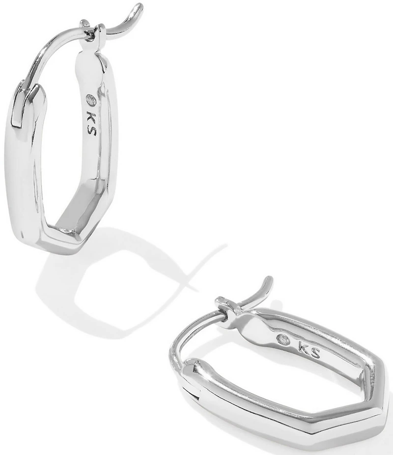 Kendra Scott Mini Elisa Abbie Huggie Hoop Linear Earrings