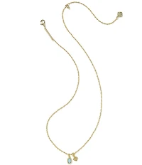 Kendra Scott Mini Elisa Opal Short Pendant Necklace