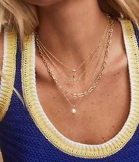 Kendra Scott Mini Elisa Satellite Pendant Necklace