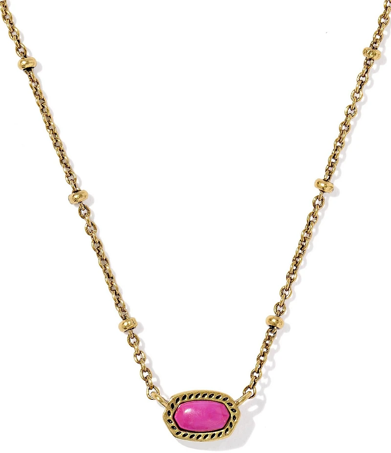 Kendra Scott Mini Elisa Satellite Short Pendant Necklace