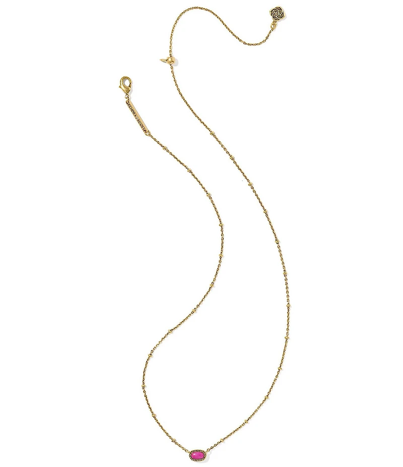 Kendra Scott Mini Elisa Satellite Short Pendant Necklace