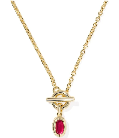 Kendra Scott Mini Elisa Short Pendant Necklace