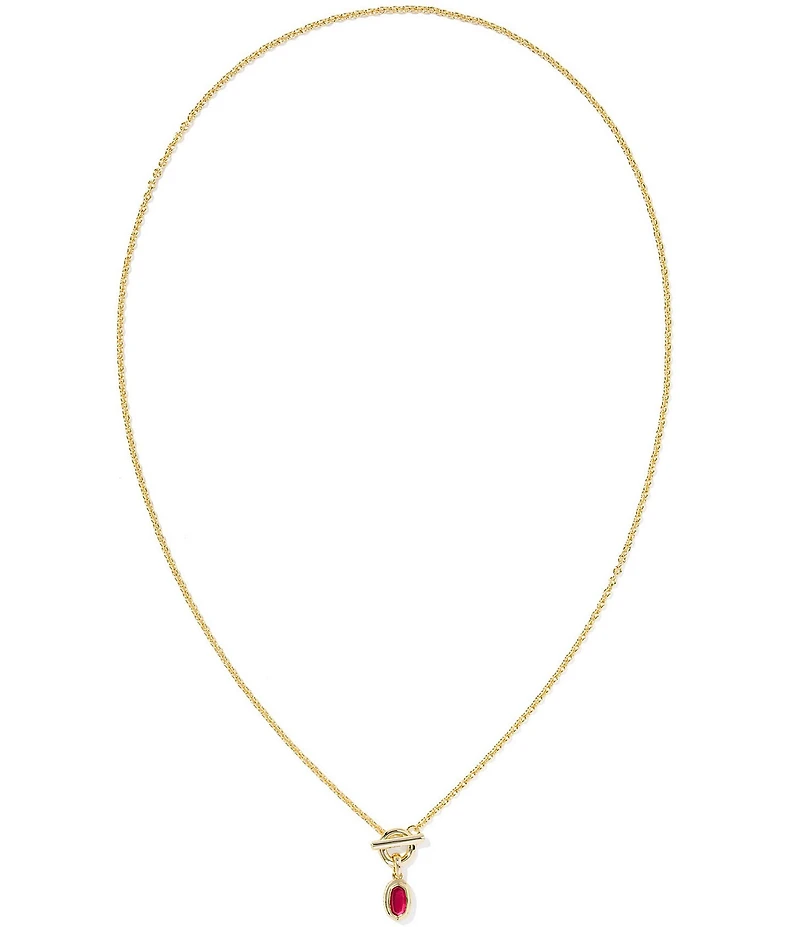 Kendra Scott Mini Elisa Short Pendant Necklace