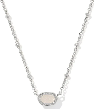 Kendra Scott Mini Elisa Drusy Satellite Pendant Necklace