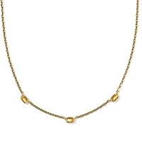 Kendra Scott Mini Elisa Three Stone Strand Collar Necklace