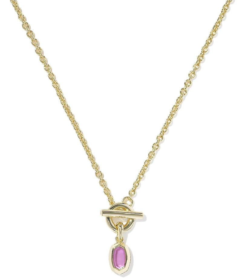 Kendra Scott Minii Elisa Short Pendant Necklace
