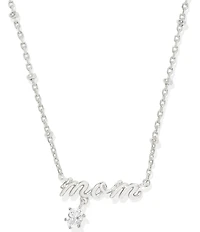 Kendra Scott Mom Crystal Short Pendant Necklace