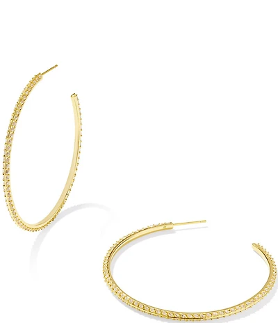 Kendra Scott Monte Large Hoop Earrings