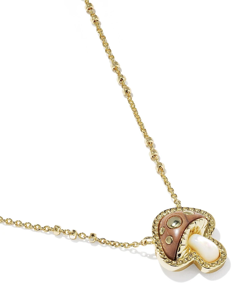 Kendra Scott Mushroom Short Pendant Necklace