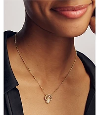 Kendra Scott Mushroom Short Pendant Necklace