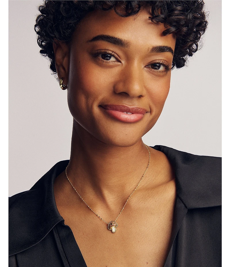 Kendra Scott Mushroom Short Pendant Necklace