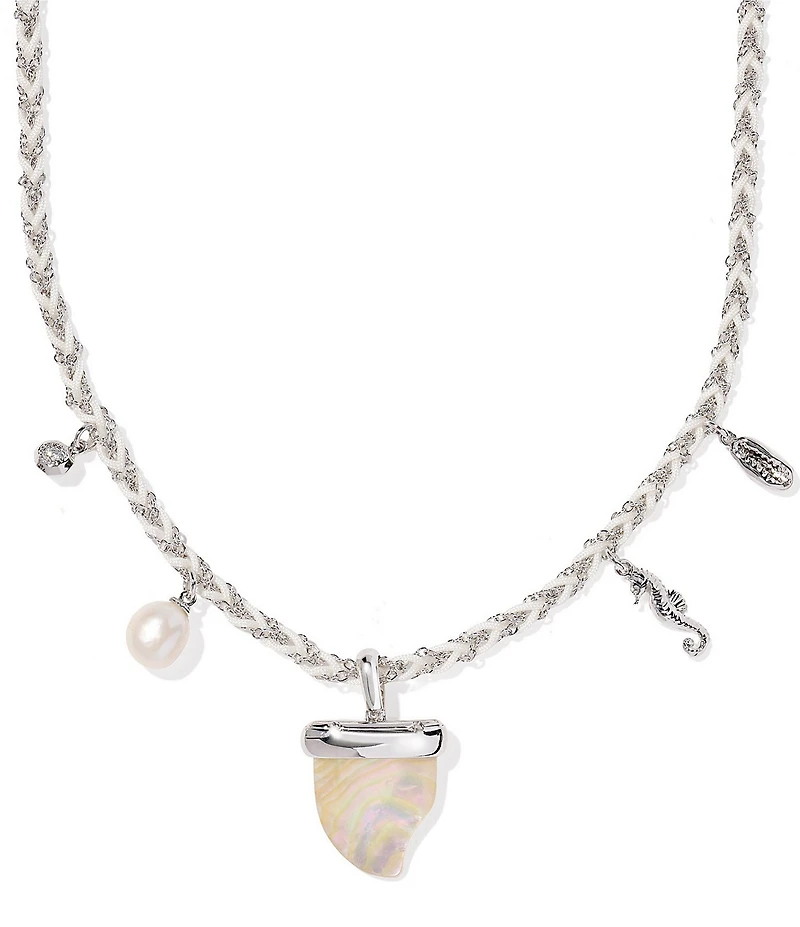 Kendra Scott Oleana Seahorse Charm Collar Necklace