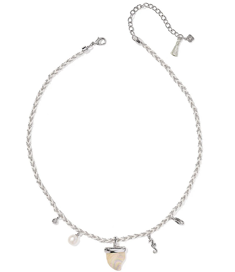 Kendra Scott Oleana Seahorse Charm Collar Necklace