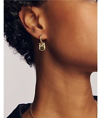 Kendra Scott Owl Huggie Hoop Earrings