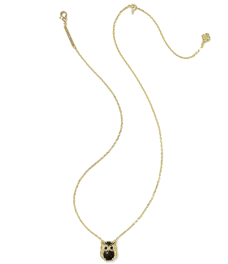 Kendra Scott Owl Short Pendant Necklace