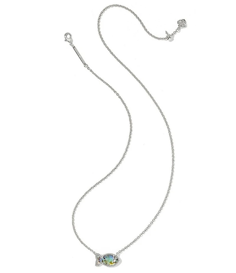 Kendra Scott Parker Fish Short Pendant Necklace