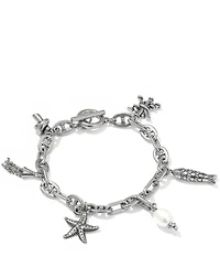 Kendra Scott Parker Freshwater Sea Pearl Charm Line Bracelet