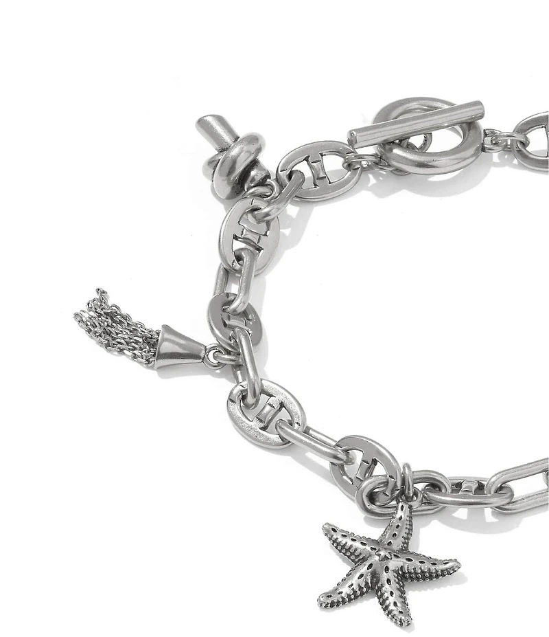Kendra Scott Parker Freshwater Sea Pearl Charm Line Bracelet
