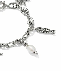 Kendra Scott Parker Freshwater Sea Pearl Charm Line Bracelet