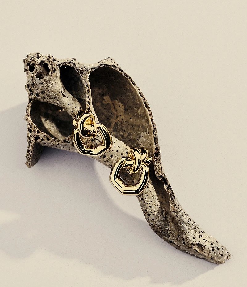 Kendra Scott Parker Knot Open Frame Drop Earrings