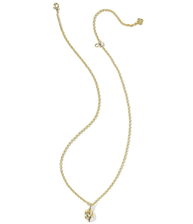 Kendra Scott Parker Knot Short Pendant Necklace