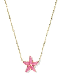 Kendra Scott Parker Pearl Starfish Short Pendant Necklace