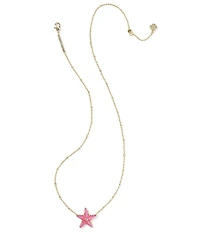 Kendra Scott Parker Pearl Starfish Short Pendant Necklace