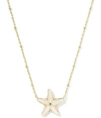 Kendra Scott Parker Pearl Starfish Short Pendant Necklace
