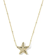 Kendra Scott Parker Pearl Starfish Short Pendant Necklace