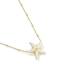 Kendra Scott Parker Pearl Starfish Short Pendant Necklace