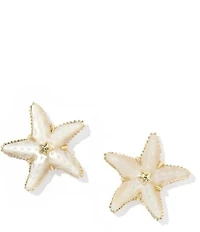 Kendra Scott Parker Pearl Starfish Stud Earrings