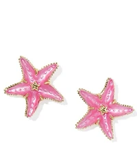 Kendra Scott Parker Pearl Starfish Stud Earrings