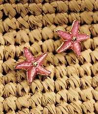 Kendra Scott Parker Pearl Starfish Stud Earrings