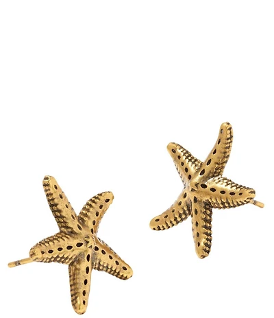 Kendra Scott Parker Starfish Metal Stud Earrings