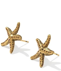 Kendra Scott Parker Starfish Metal Stud Earrings