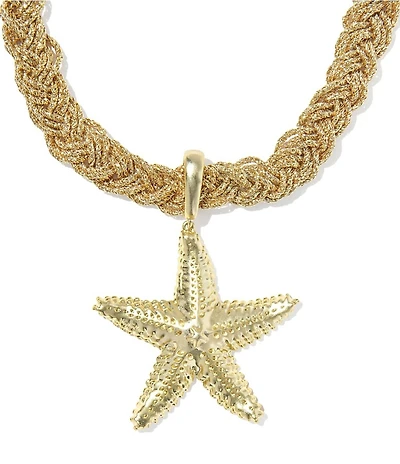 Kendra Scott Parker Removable Starfish Pendant Statement Necklace